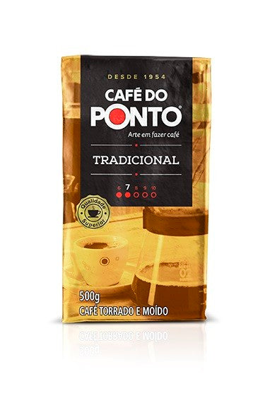  Cafe Do Ponto Coffee, Tradicional, 17.6-Ounce Packages (Pack  of 4) : Coffee Substitutes : Grocery & Gourmet Food