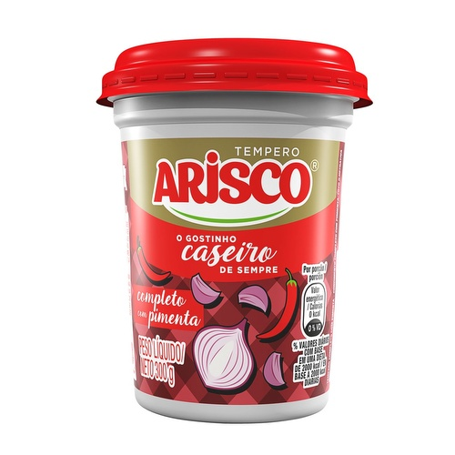 Arisco Tempero Completo com Pimenta 300g – Kiosk Brazil