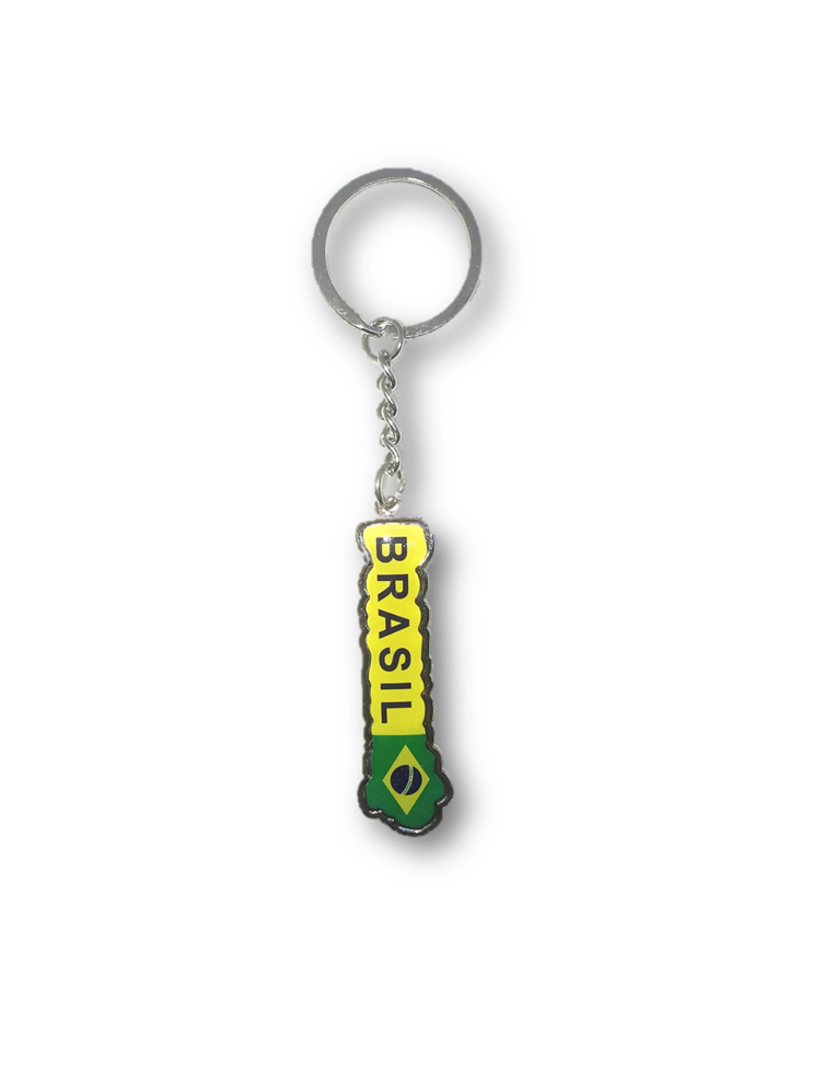 Brazil Yellow Keychain – Kiosk Brazil